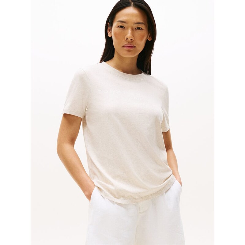 Tričko Tommy Hilfiger Creme 4778291