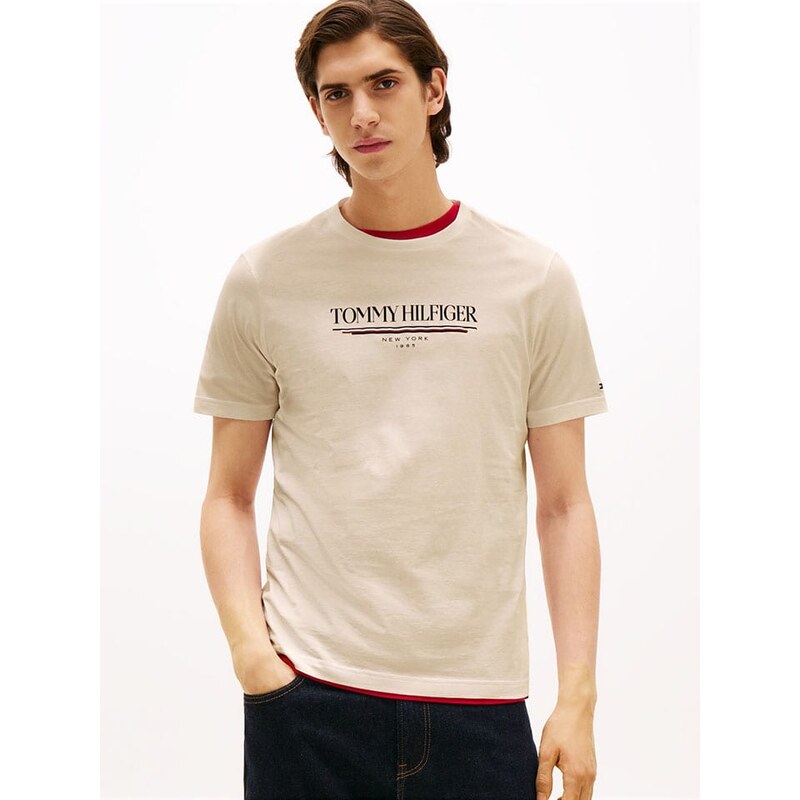 Tričko Tommy Hilfiger Creme 455232