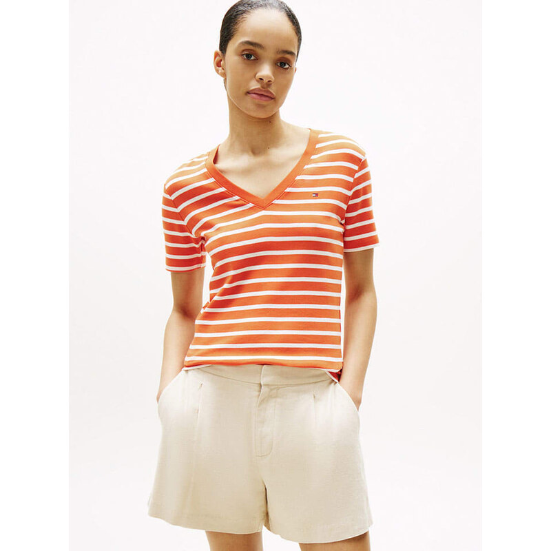 Tričko Tommy Hilfiger Orange 5259180