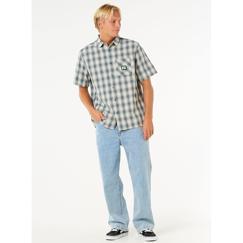 Košile Rip Curl Blau/ Beige 8437958