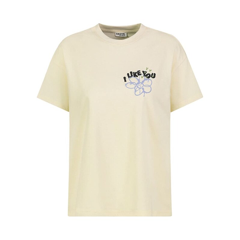 Tričko Sublevel Beige 6324155 115279450