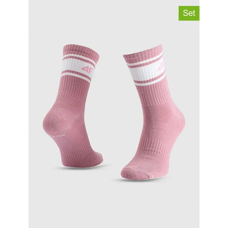 Ponožky 4F Beige/ Rosa 227252 115279509