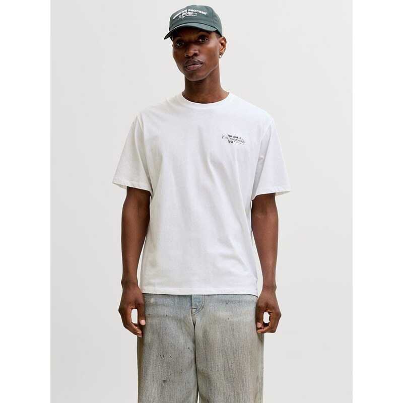 Tričko Jack & Jones Weiß 2331593