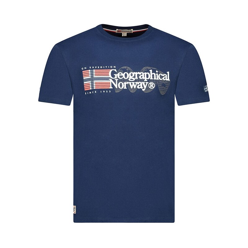 Tričko Geographical Norway Dunkelblau 8452990