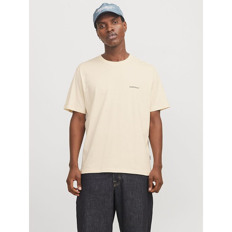 Tričko Jack & Jones Beige 9919967