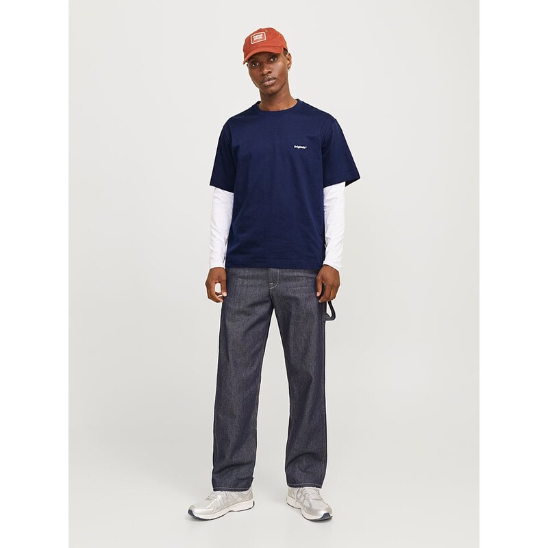 Tričko Jack & Jones Dunkelblau 8765014