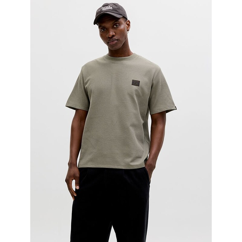 Tričko Jack & Jones Khaki 7003503