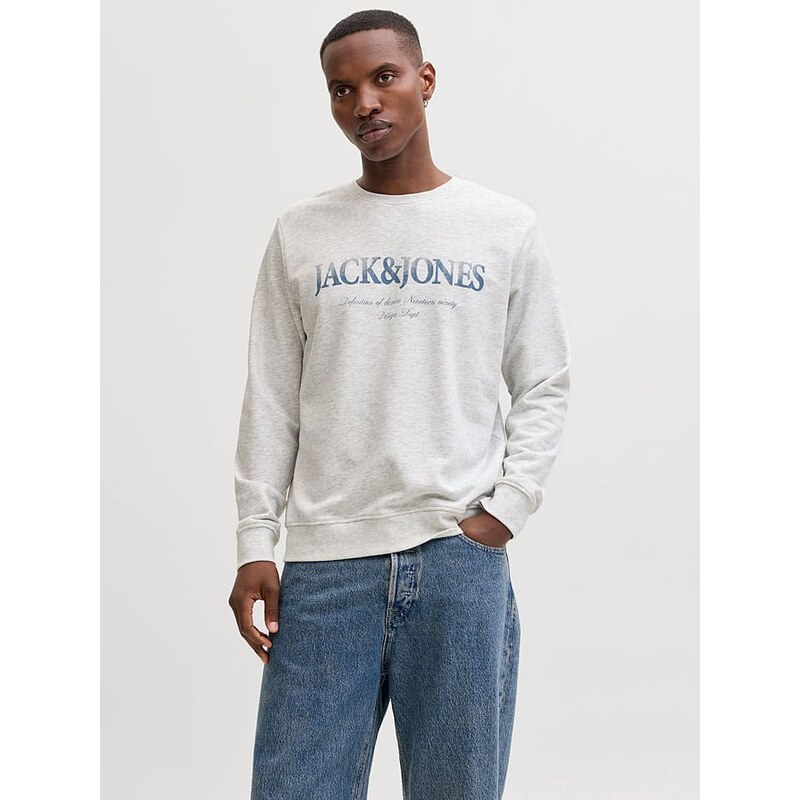 Mikina Jack & Jones Silber 2365225