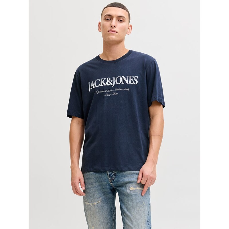 Tričko Jack & Jones Dunkelblau 1066742