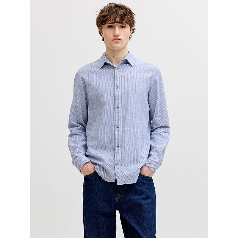 Košile Jack & Jones Blau/ Weiß 6532226