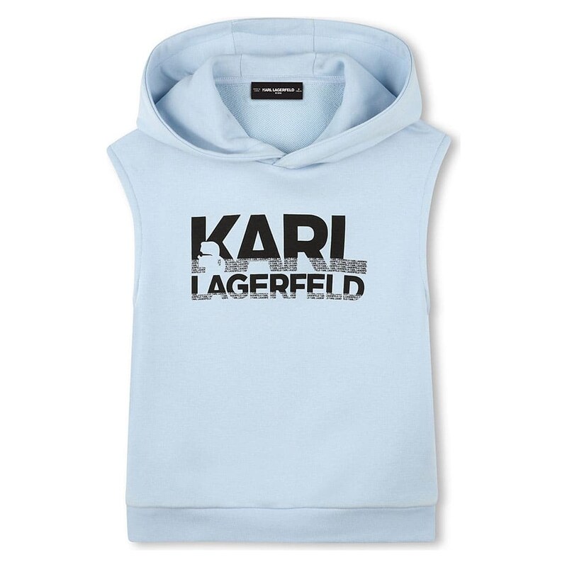 Dětská mikina Karl Lagerfeld Kids Hellblau 4011956