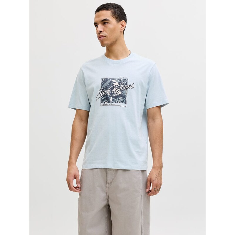 Tričko Jack & Jones Hellblau 5239990