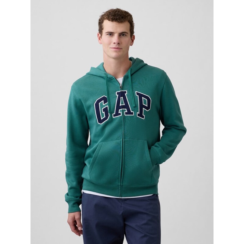 Mikina GAP Smaragdgrün 315822