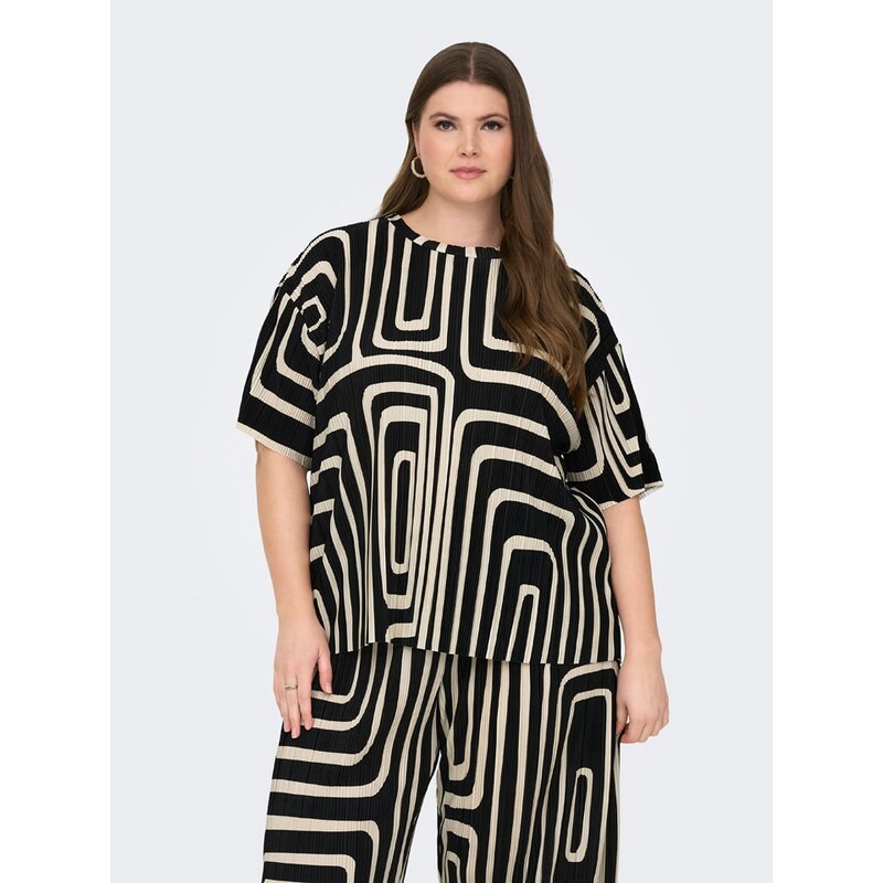 ONLY Carmakoma Schwarz/ Creme 4620212