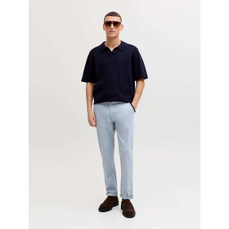 Kalhoty Jack & Jones Hellblau 4803721