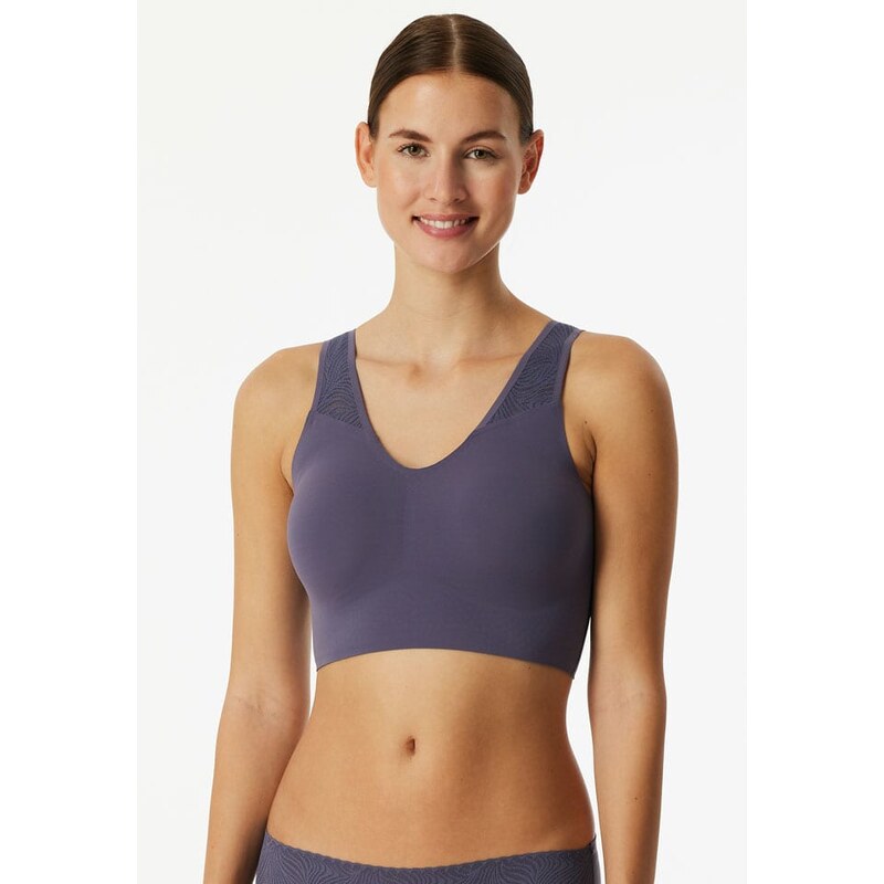 Sportovní podprsenka Schiesser Lila 5812539