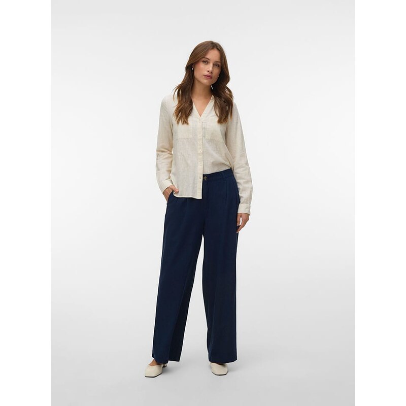 Košile Vero Moda Creme 8051333