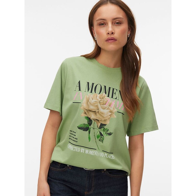 Tričko Vero Moda Grün 2631239