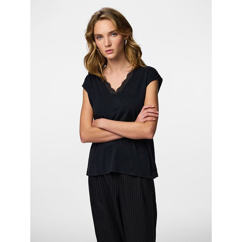 Tričko Pieces Schwarz 283167