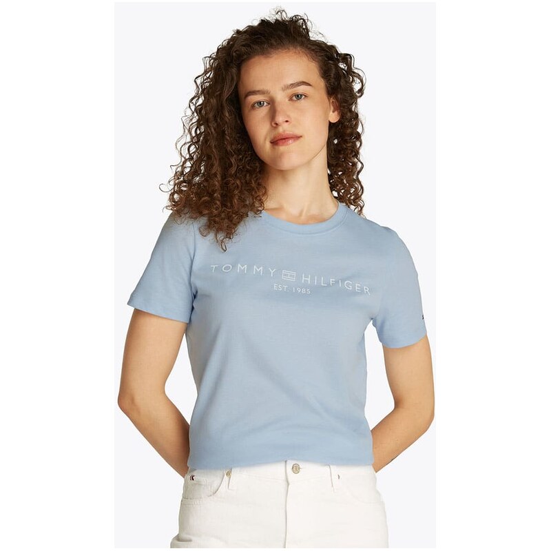 Tričko Tommy Hilfiger Hellblau 7484942