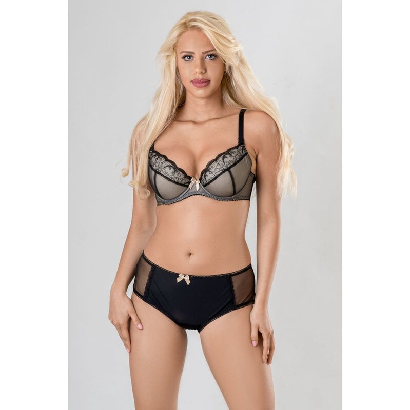 Podprsenka Valea Creme/ Schwarz 2526761 115284427