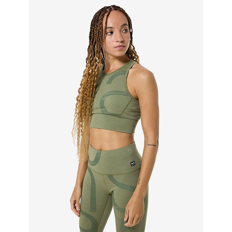 Sportovní podprsenka super.natural Grün 4133341 115284858