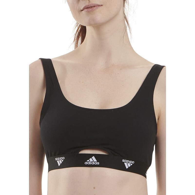 Sportovní podprsenka adidas Schwarz 2917594