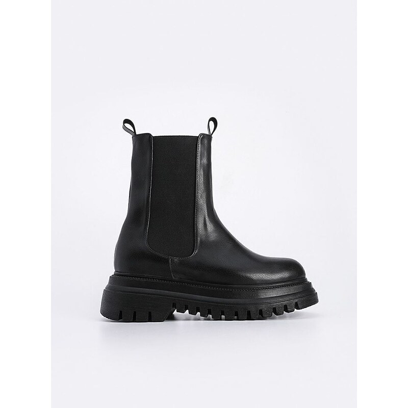 Kozačky trendyol Schwarz 483313