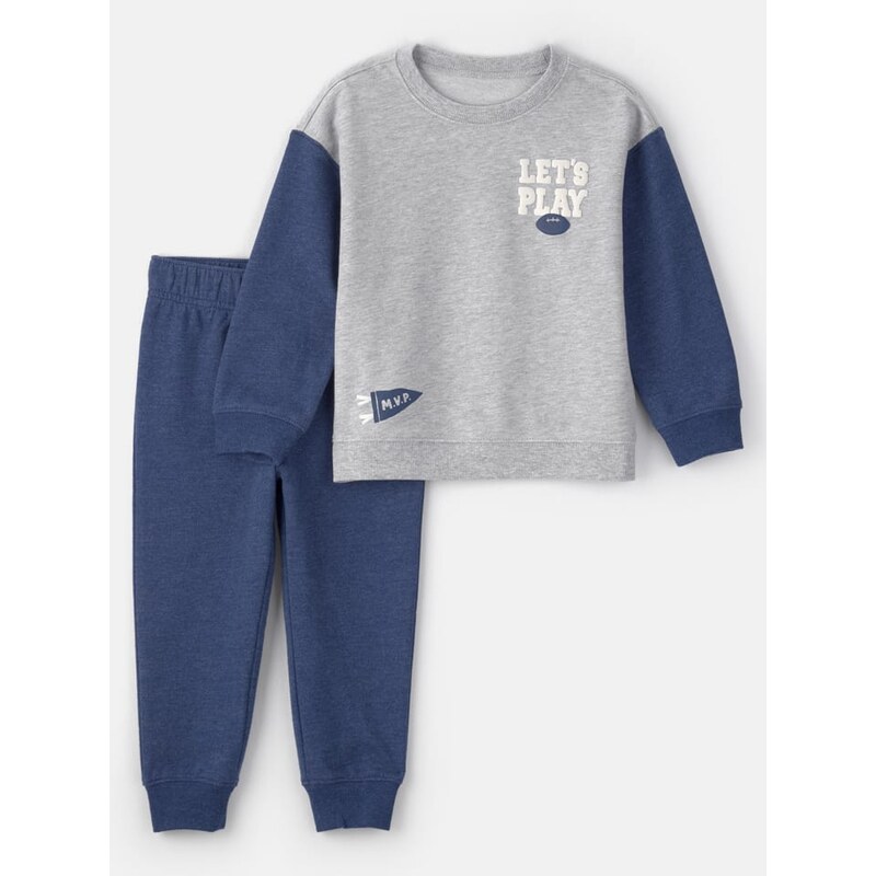 Dětská mikina carters Grau/ Blau 2026216