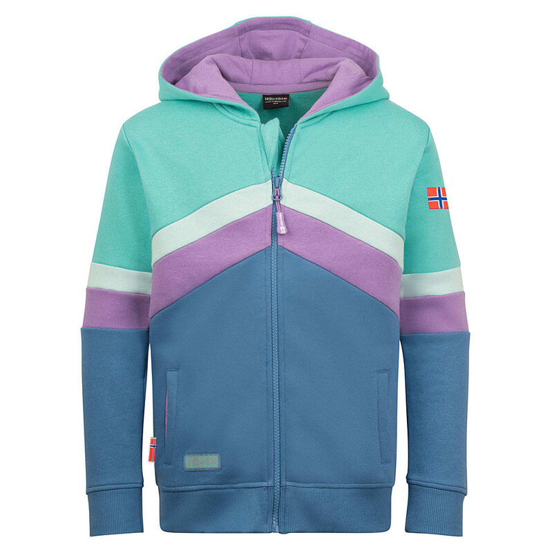 Dětská mikina Trollkids Blau 6288192