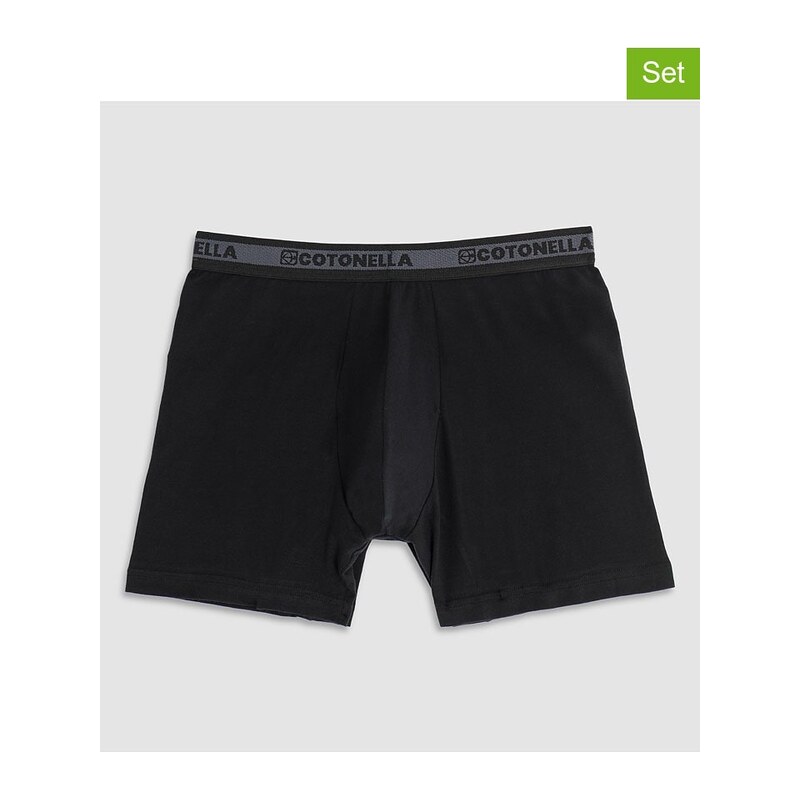 Boxerky COTONELLA Schwarz 5906676
