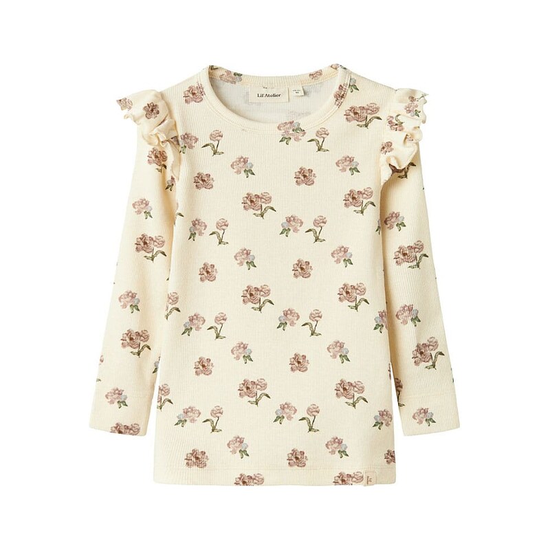 Tričko Lil Atelier Beige 8901689