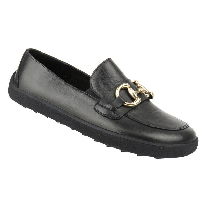 Barefoot kožené minimalistické dámské polobotky s vyšší šířkou H - 115567154