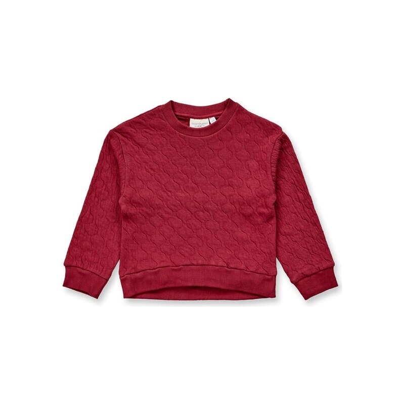 Dětská mikina Sense Organics Bordeaux 7171002