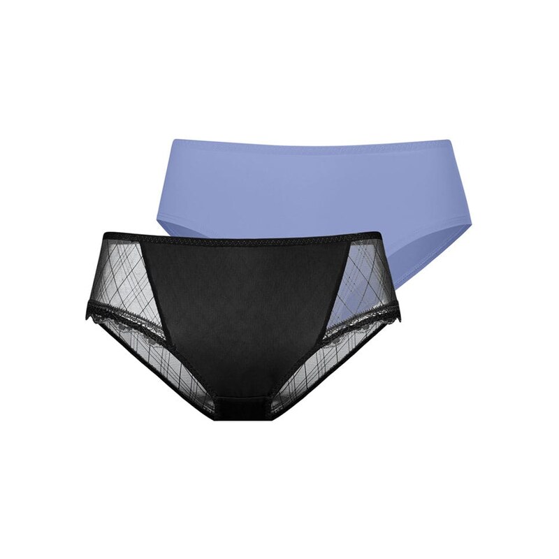 Kalhotky Dorina Hellblau/ Schwarz 8139636