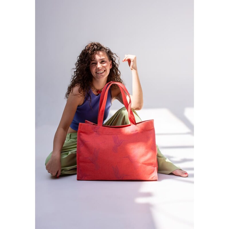 Taška Fritzi aus Preußen Rot - (B)27 x (H)14 x (T)8 cm 9827079 115288580
