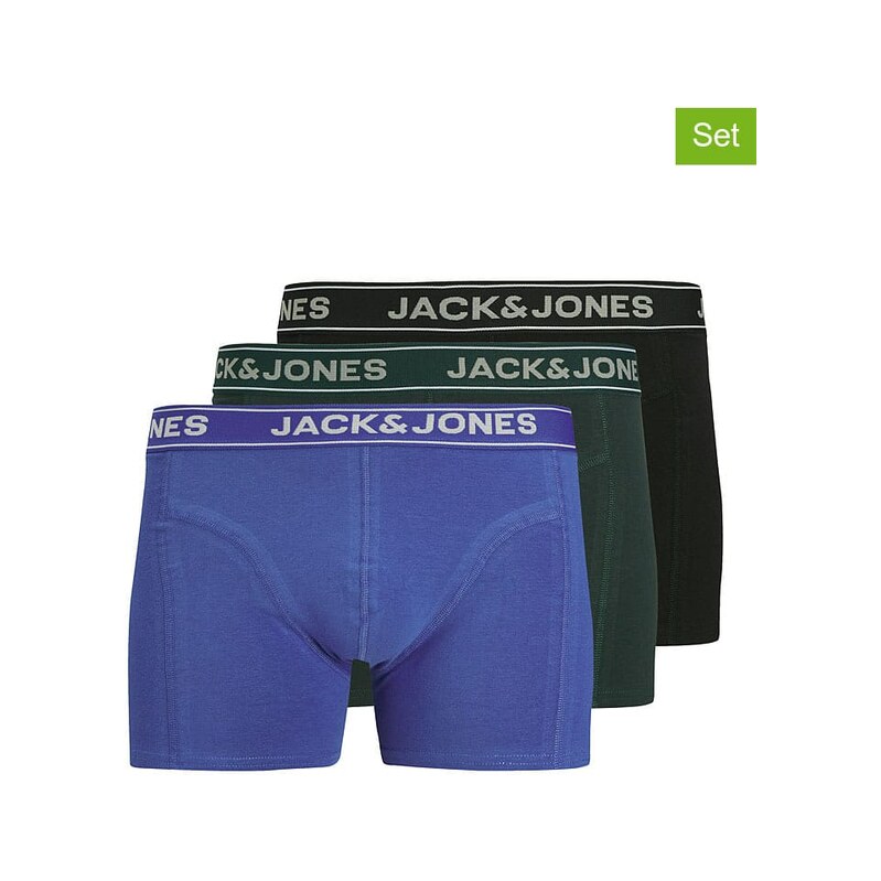 Boxerky Jack & Jones Blau/ Grün/ Schwarz 6402872