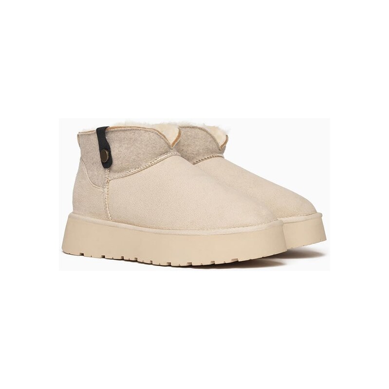 Boty ISLAND BOOT Creme 3450873