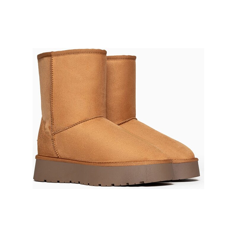 Boty ISLAND BOOT Hellbraun 9738478