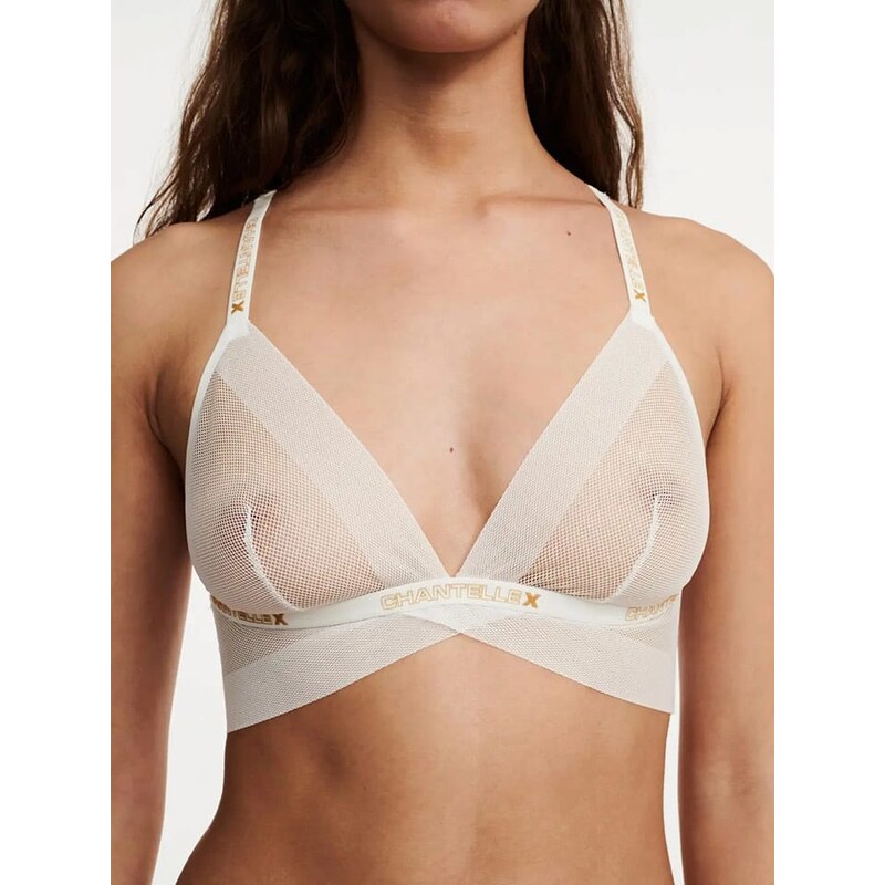 Sportovní podprsenka Chantelle Creme 8301147 115289269