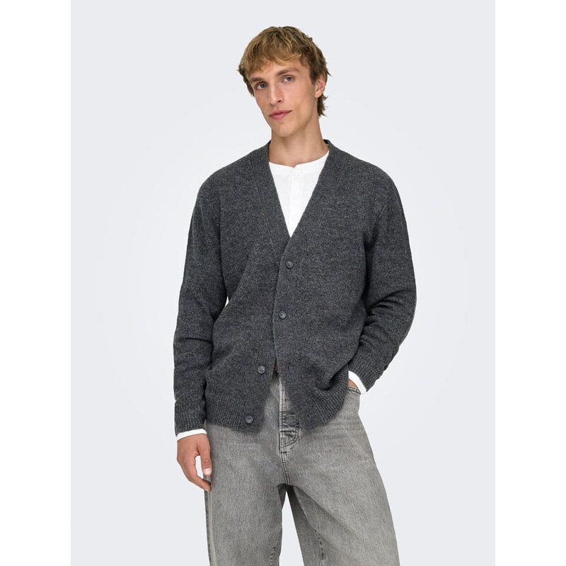 Svetr ONLY & SONS Grau 9300433
