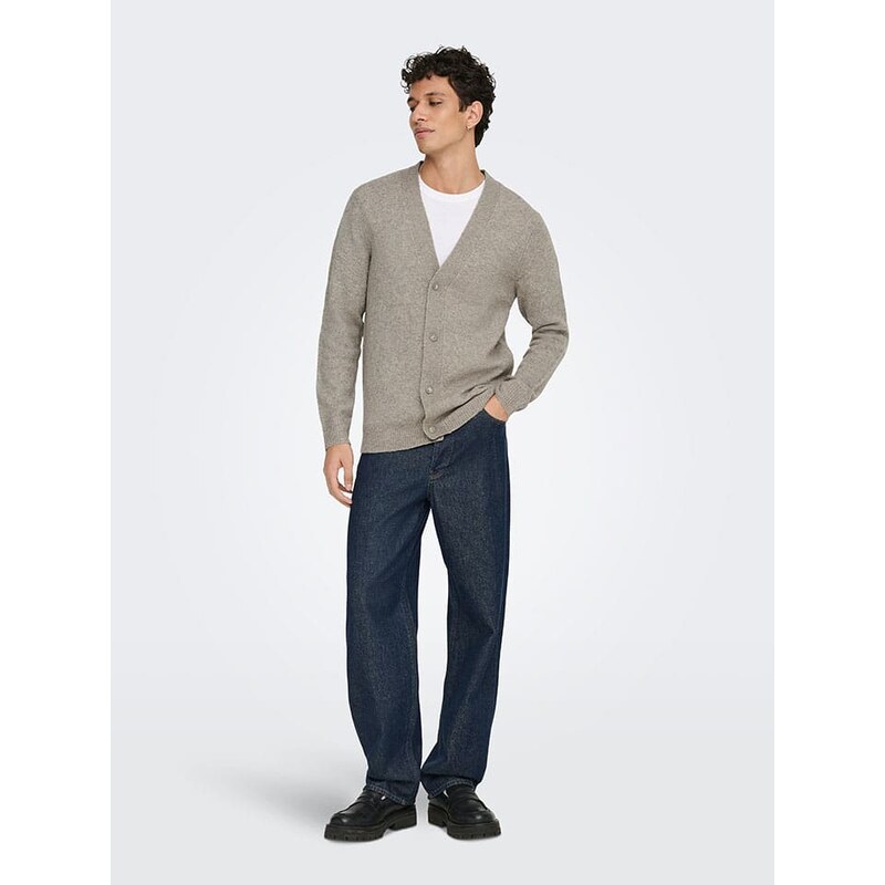 Svetr ONLY & SONS Beige 5033406
