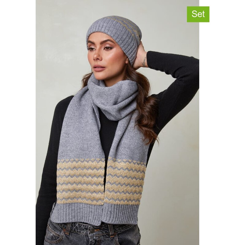 Čepice Soft Cashmere Grau 5640882 115289694