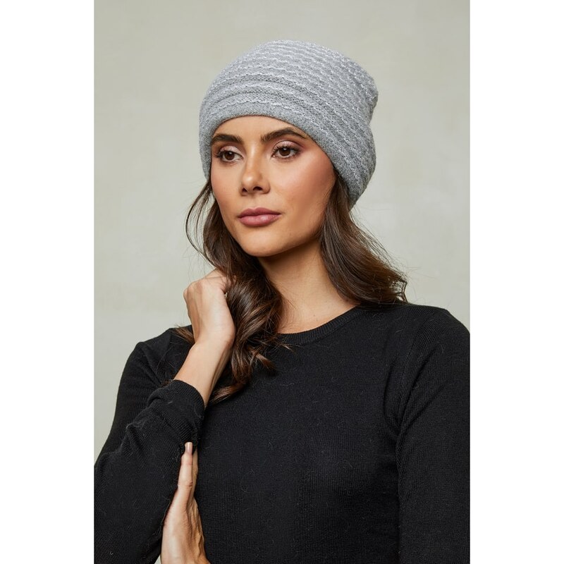 Čepice Soft Cashmere Grau 8837548