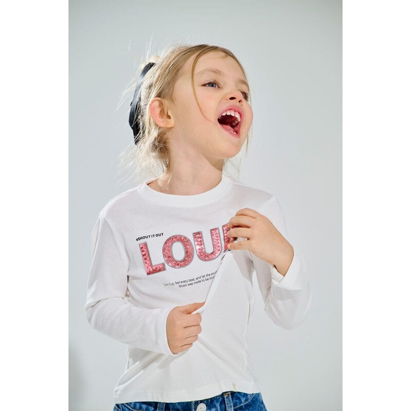 Tričko KIDS ONLY Creme 5718822