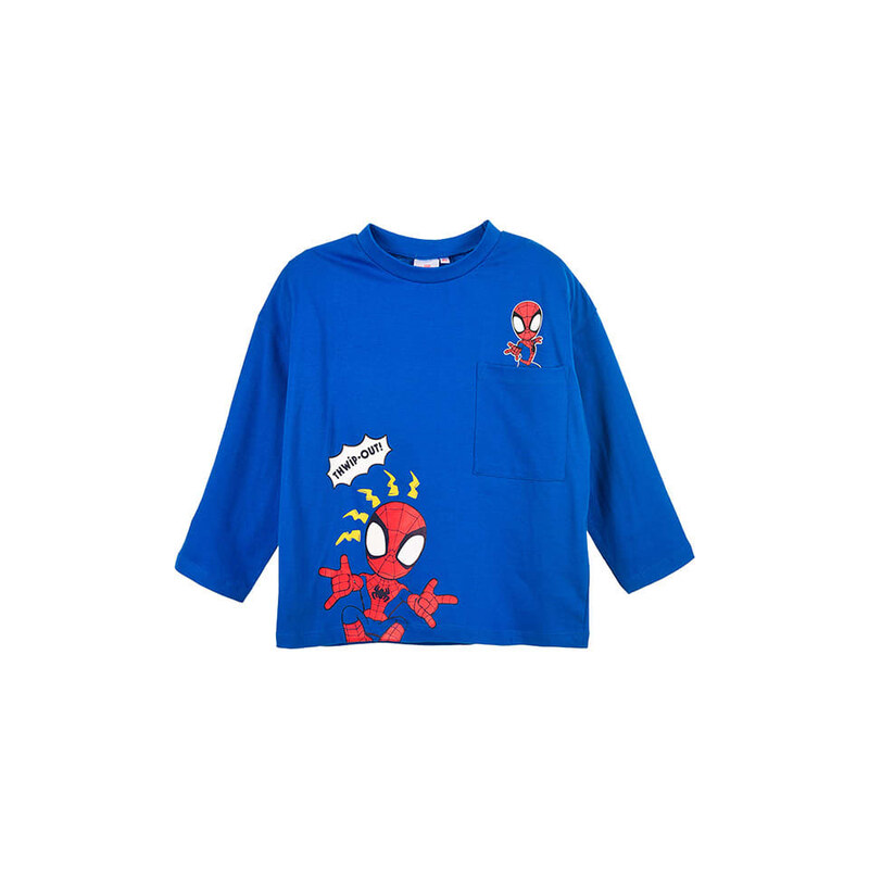 Tričko Spidey and his amazing friends Blau 7641585