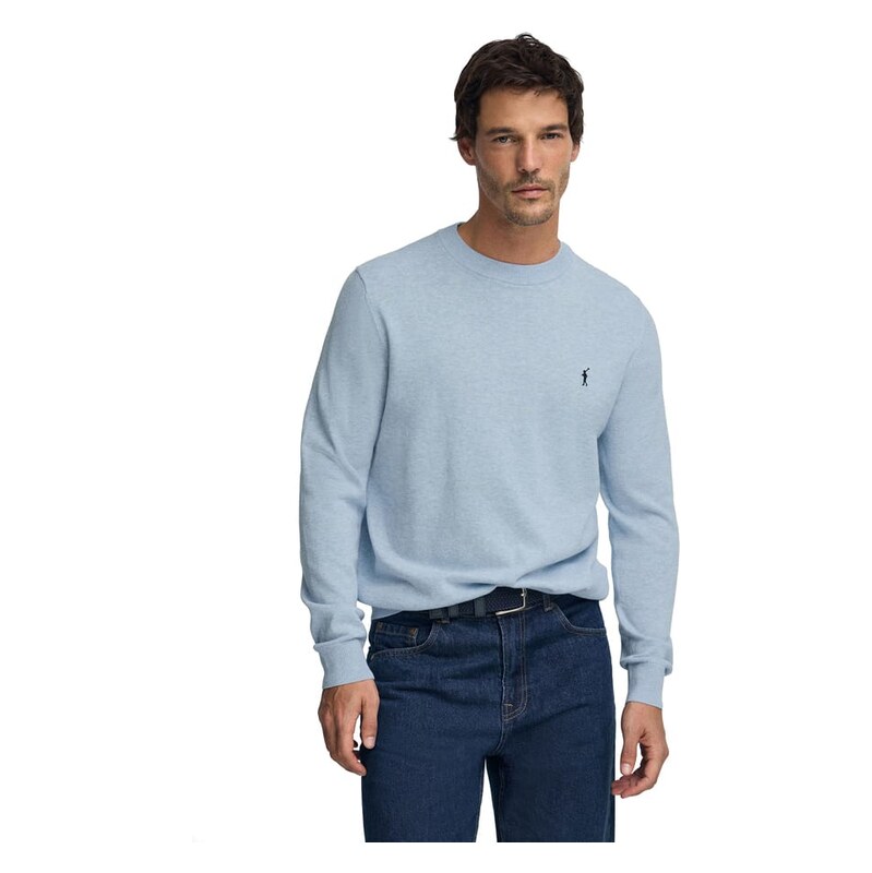 Svetr Polo Club Hellblau 7479621