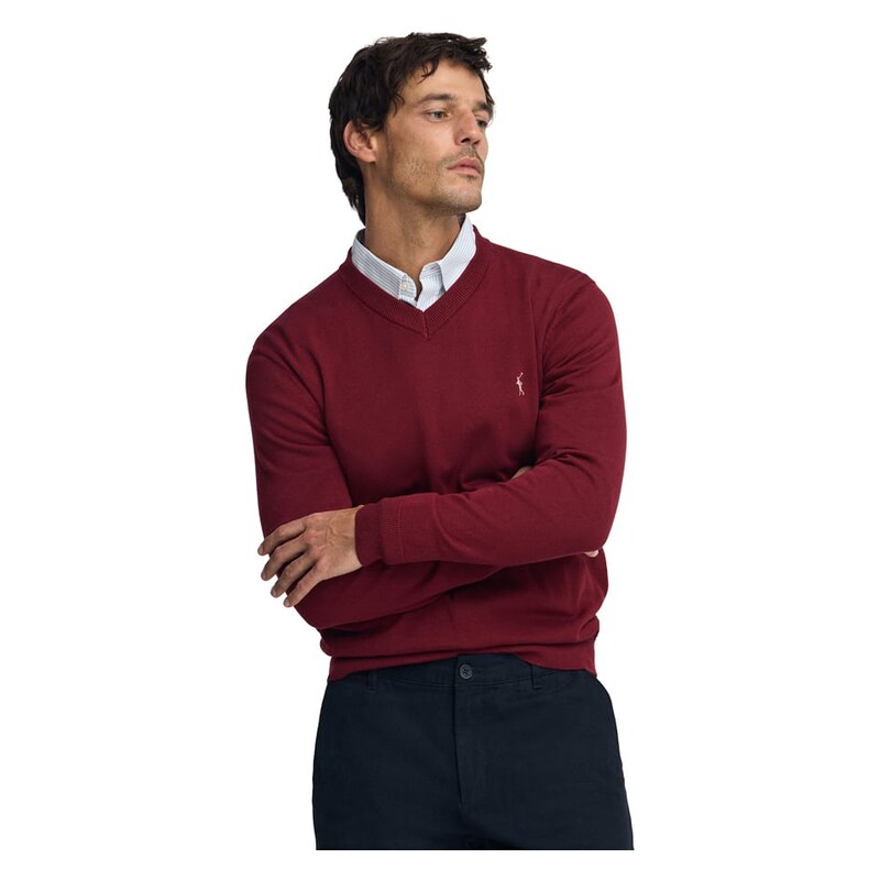 Svetr Polo Club Rot 3534479