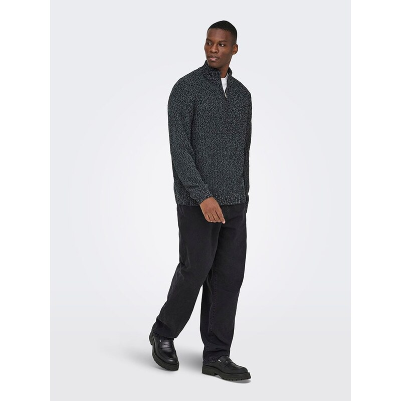 Svetr ONLY & SONS Schwarz 8982511