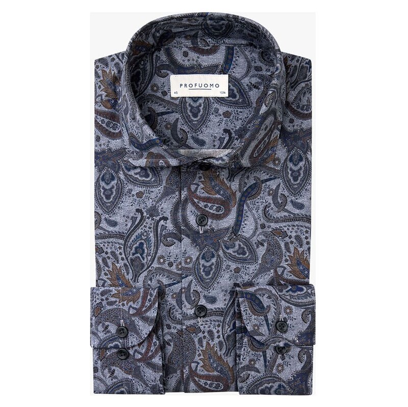 Košile PROFUOMO Blau 4762210